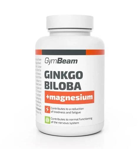 GymBeam Ginkgo Biloba + Magnesium 90 caps
