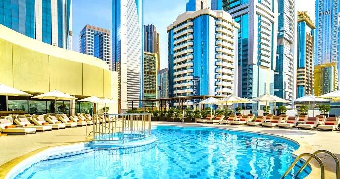 Hotel Towers Rotana • Dubaj • Spojené arabské emiráty • CK Blue Style