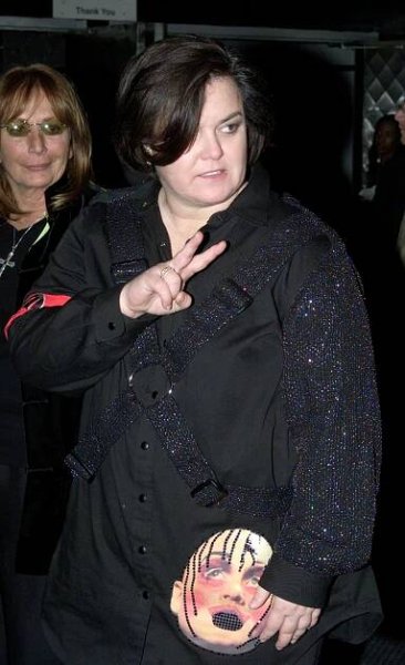 Rosie O'Donnell during her production of 