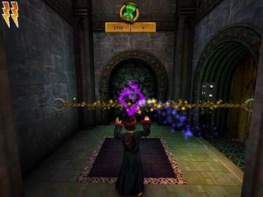 Casting a spell (Chamber of Secrets video game)