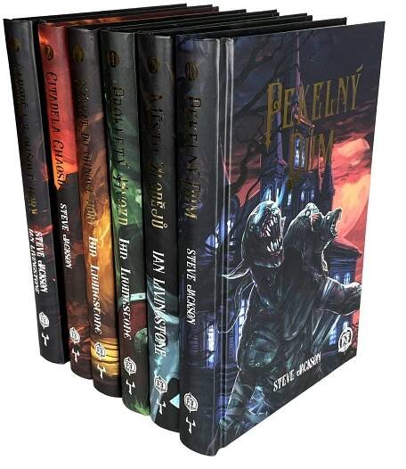 Fighting Fantasy: sada knih v pevné vazbě