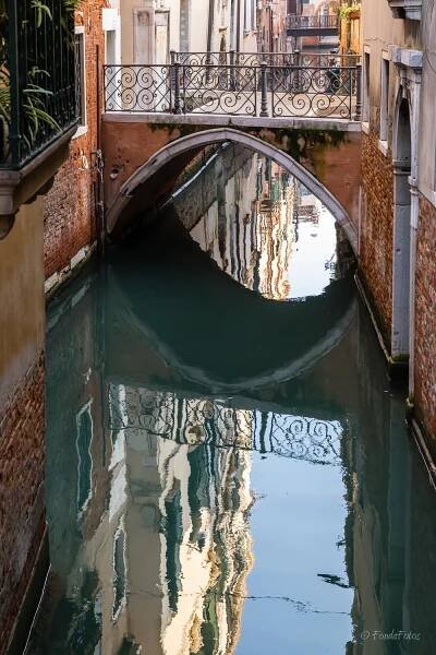 Gondolas in the Giudecca Canal, Venice