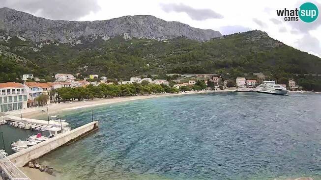Webcam en vivo Drvenik - Makarska - Dalmacia - Croacia