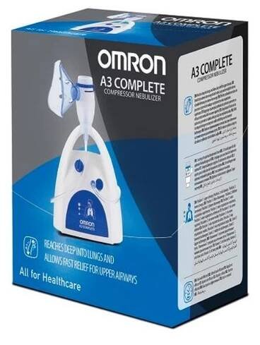 Balení inhalátoru Omron A3 Complete