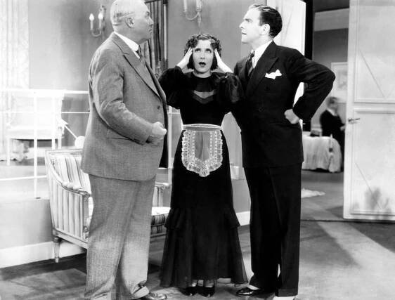 MANY HAPPY RETURNS, George Barbier, Gracie Allen, George Burns, 1934