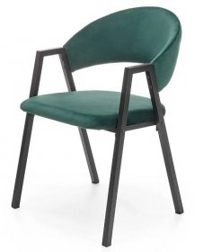 Jídelní židle SCK-473 - tmavě zelená