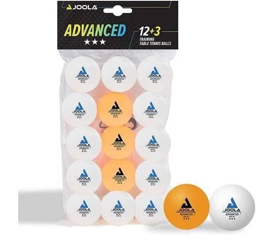 Pingpongové míčky JOOLA Advanced Training 15 kusů