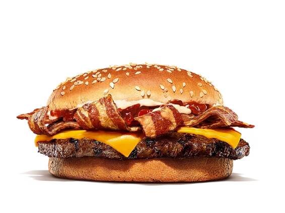 Burger King is bringing back the Bacon King - and this time there's a plant-based version too