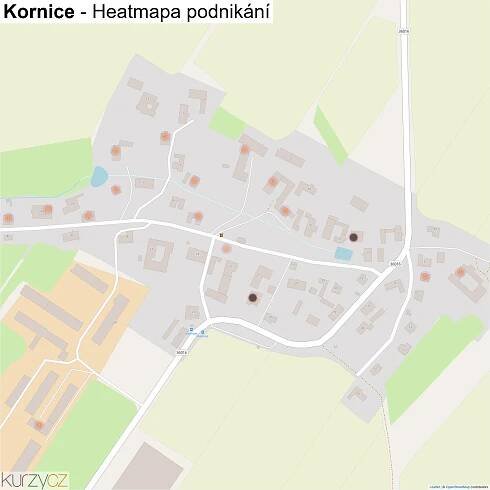 Kornice - mapy | Kurzy.cz