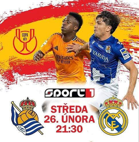 Real Madrid a Barcelona v semifinále španělského poháru na Sport1 a Sport2