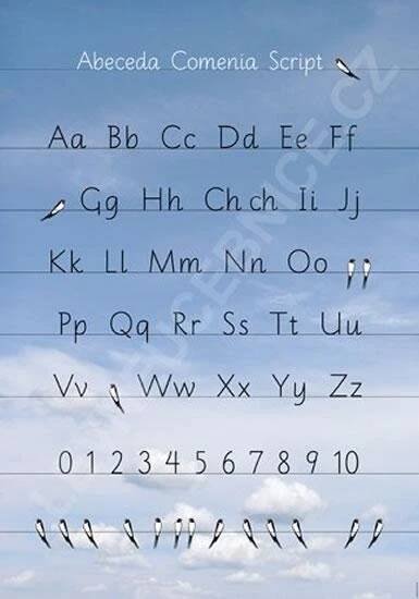 Nakladatelství Svět Abeceda Comenia Script vlaštovky