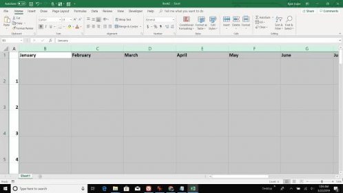 Jak vytvořit kalendář v aplikaci Excel 25