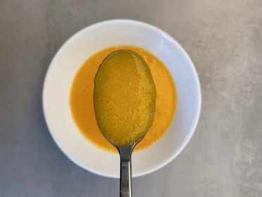 Recept dětská přesnídávka z meruňky - konzistence