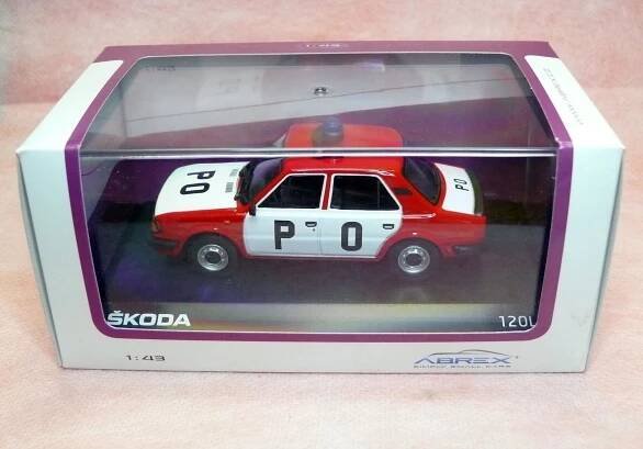 ABREX Škoda 120L (1984) - Požární ochrana 1/43 - nové - Modely automobilů