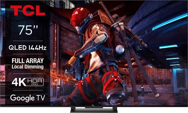 QLED televize TCL 75C745