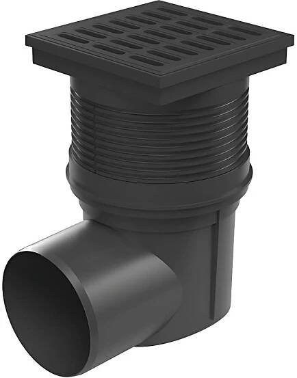 Enpro Kanalizační vpusť boční černá 110 mm