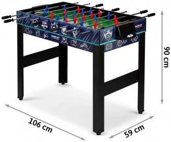 Multifunkční hrací stůl 12v1 106x59x90 cm