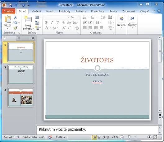 MS PowerPoint 2010 - 