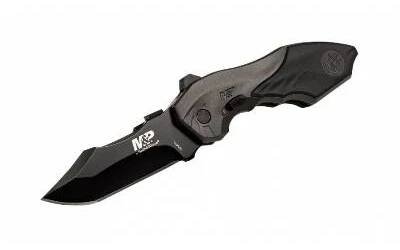 Nůž Smith & Wesson® MILITARY & POLICE rovné ostří ČERNÝ