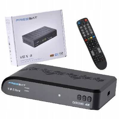 Dekodér DVB-C, DVB-S, DVB-S2, DVB-T, DVB-T2 GT Media V8 ULTRA