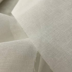 Bavlněné plátno režné, bílá, transparentní, 86g/m2 - TextileMountain™ - Netradiční a originální látky nejen z českých továren