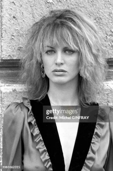 Portrait de Dalila Di Lazzaro, le 21 juillet 1980.