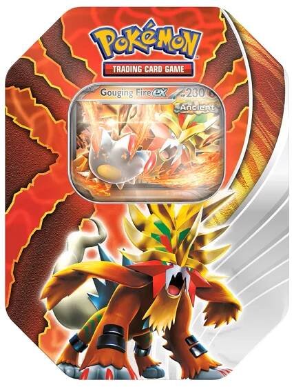 Karetní hra Pokémon TCG: Paradox Destinies Tin - Gouging Fire ex - Xz