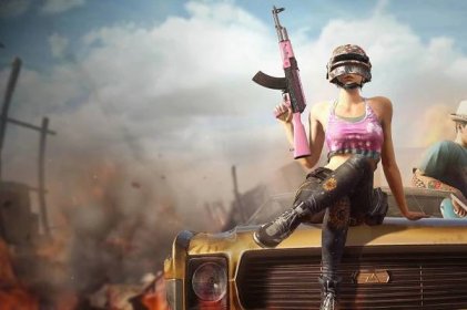 Bold and Fearless – Thrilling Action with PUBG Lite Character Wallpaper
