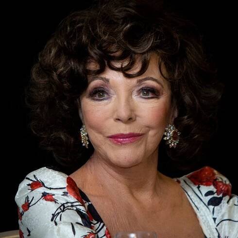 Joan Collins shares rare photo with her two daughters