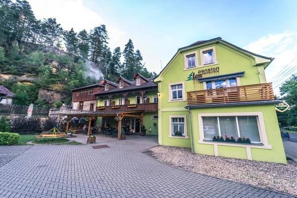 Pension Les Srbská Kamenice Exteriér fotografie