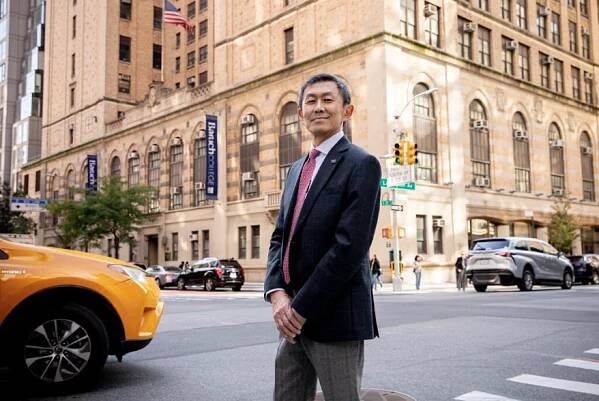 President Wu at Baruch