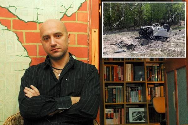 Russian writer Zakhar Prilepin