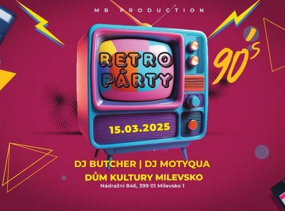 Retro Párty Vol. 3 - Vraťte se do minulosti | NěkdeNěco.cz