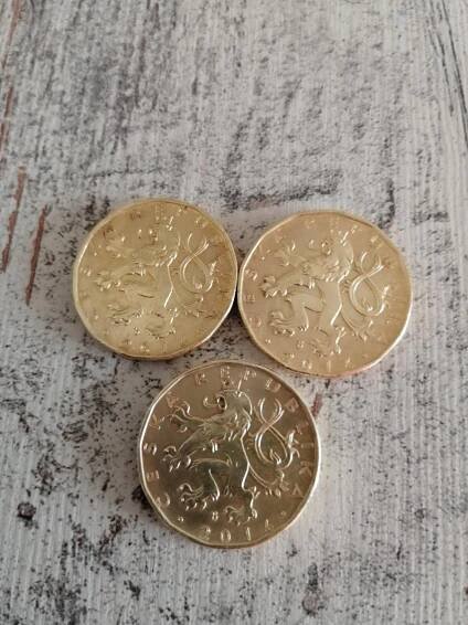 Mince 20kč rok 2014 vzácné  - Numismatika