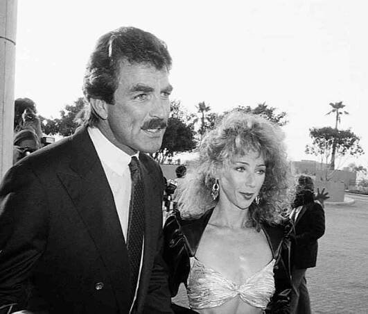 Jillie Mack with husband Tom Selleck