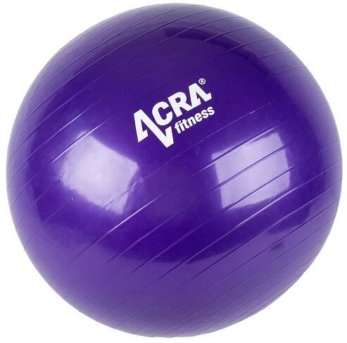 Acra Gymnastický míč 65 cm fialový od 193 Kč