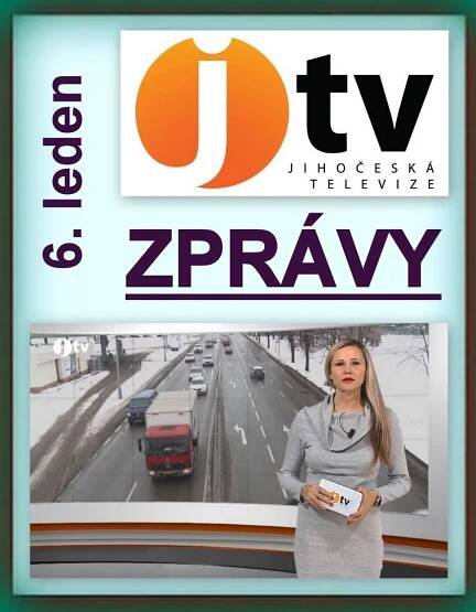 JIHOČESKÁ TELEVIZE: Zprávy 6. ledna 2019 (video)Za krásnější Vimperk