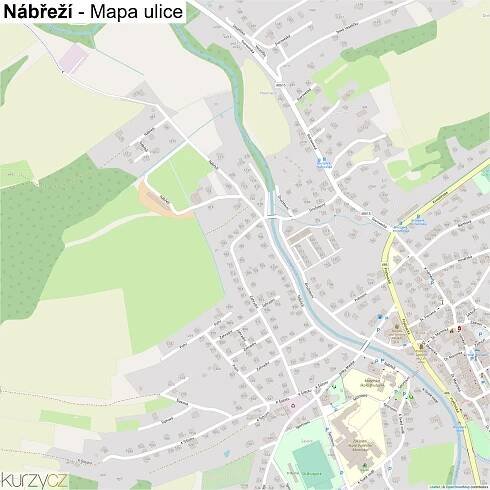 Nábřeží - mapy | Kurzy.cz