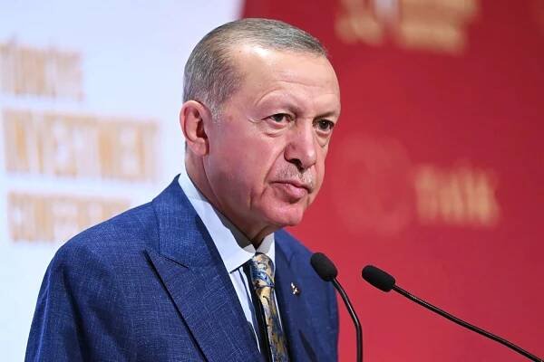 Turkish president says he's bothered by U.N. decor that resembles 'LGBT colors'