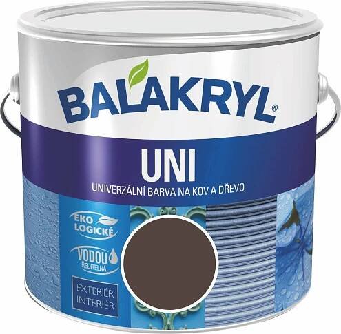 Balakryl UNI mat 2,5 kg 0245 tmavě hnědý od 799 Kč