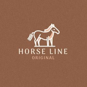 znak s koněm Online Logo Šablona - VistaCreate