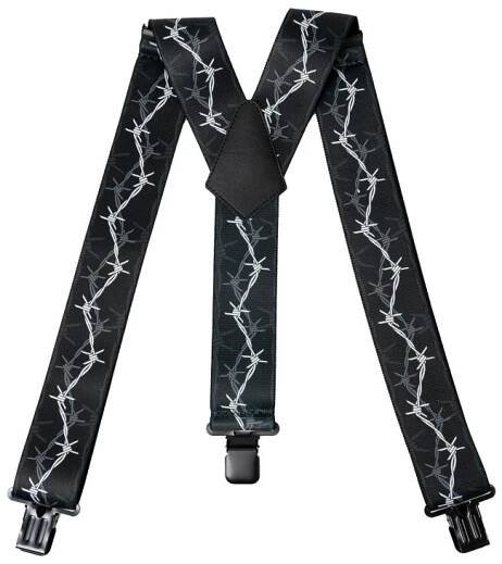 Designové kšandy - Ostnatý drát