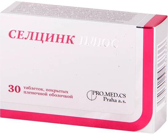 Selzinc Plus tabs #30