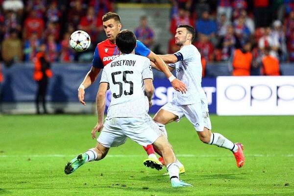 Předkolo Ligy mistrů FC Viktoria Plzeň x Karabach (23. 8. 2022)