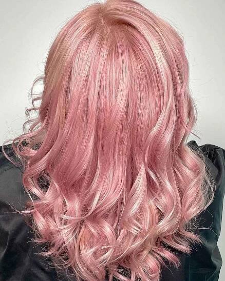 Baby Pink Hair Dye