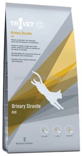 Krmivo pro kočku Trovet Cat Urinary Struvite ASD 10 kg