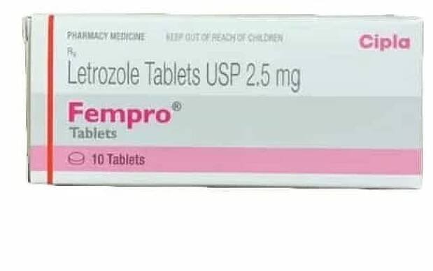 Letrozol 2,5 mg (10 tablet) - CIPLA