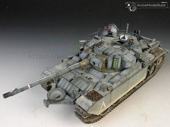 AeroModelBuild A41 Centurion Tank Built & Painted 1/35 Model Kit
