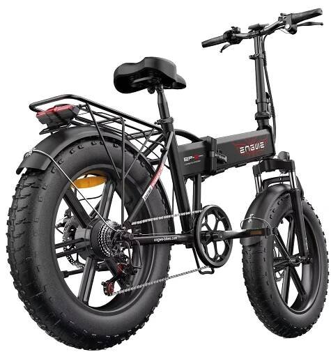 Skládací elektrokolo ENGWE EP-2 Pro - výkon 750 W | baterie 13 Ah | rychlost 28 mph | dojezd 75 km