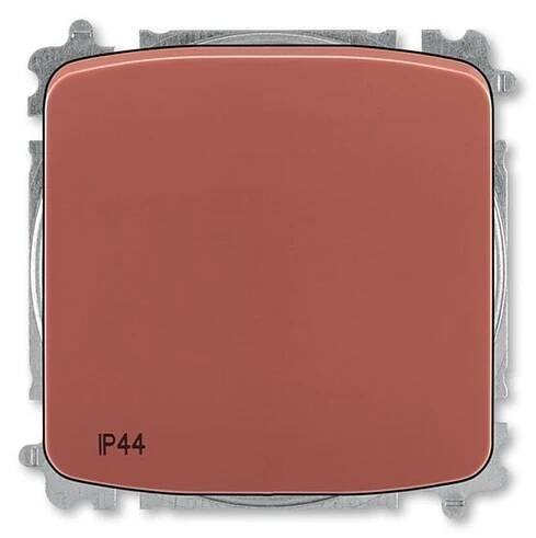 Spínač IP 44, řazení 7, 3559A-A07940 R2, ABB, Tango, vřesová červená